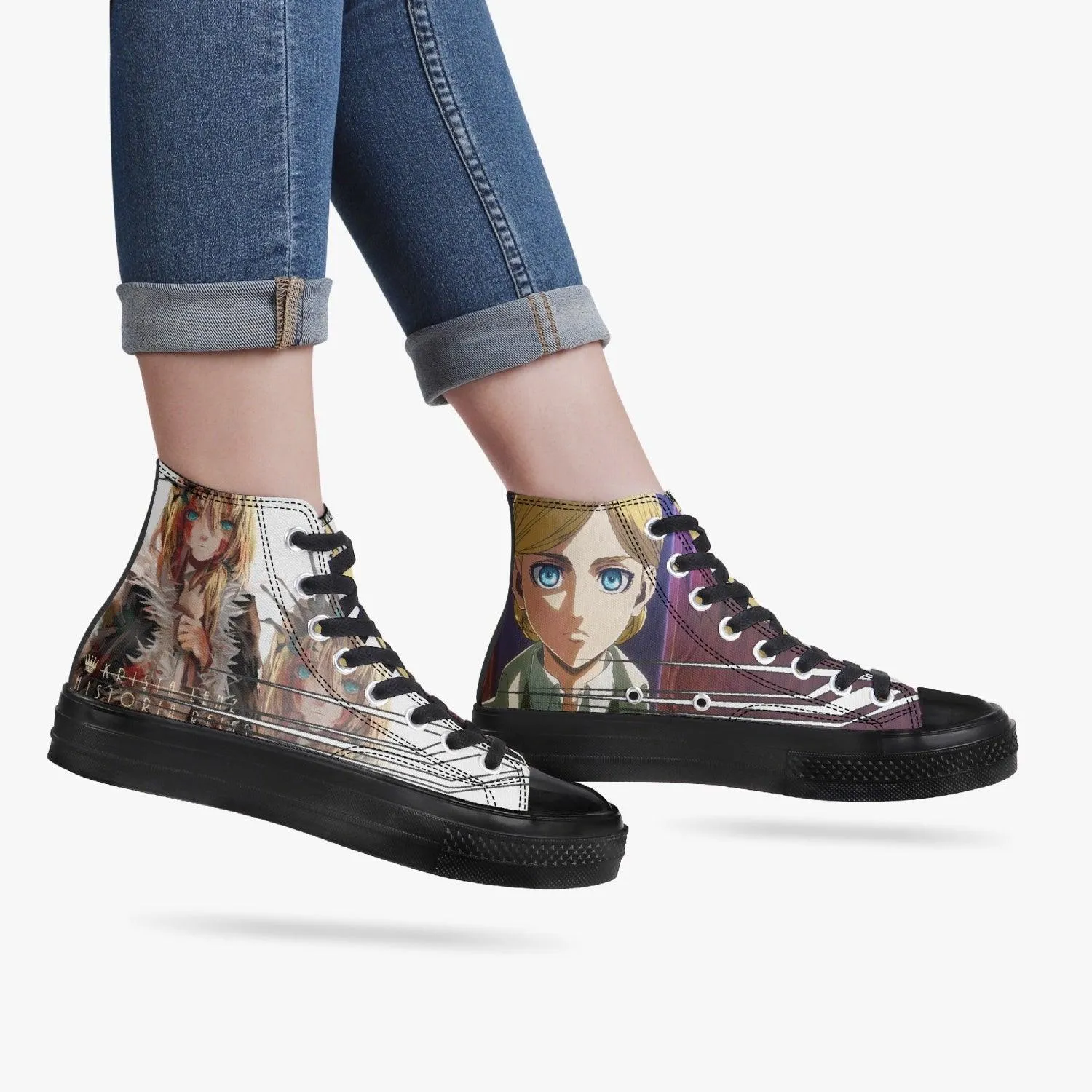 Attack On Titan Historia Reiss A-Star High Anime Shoes