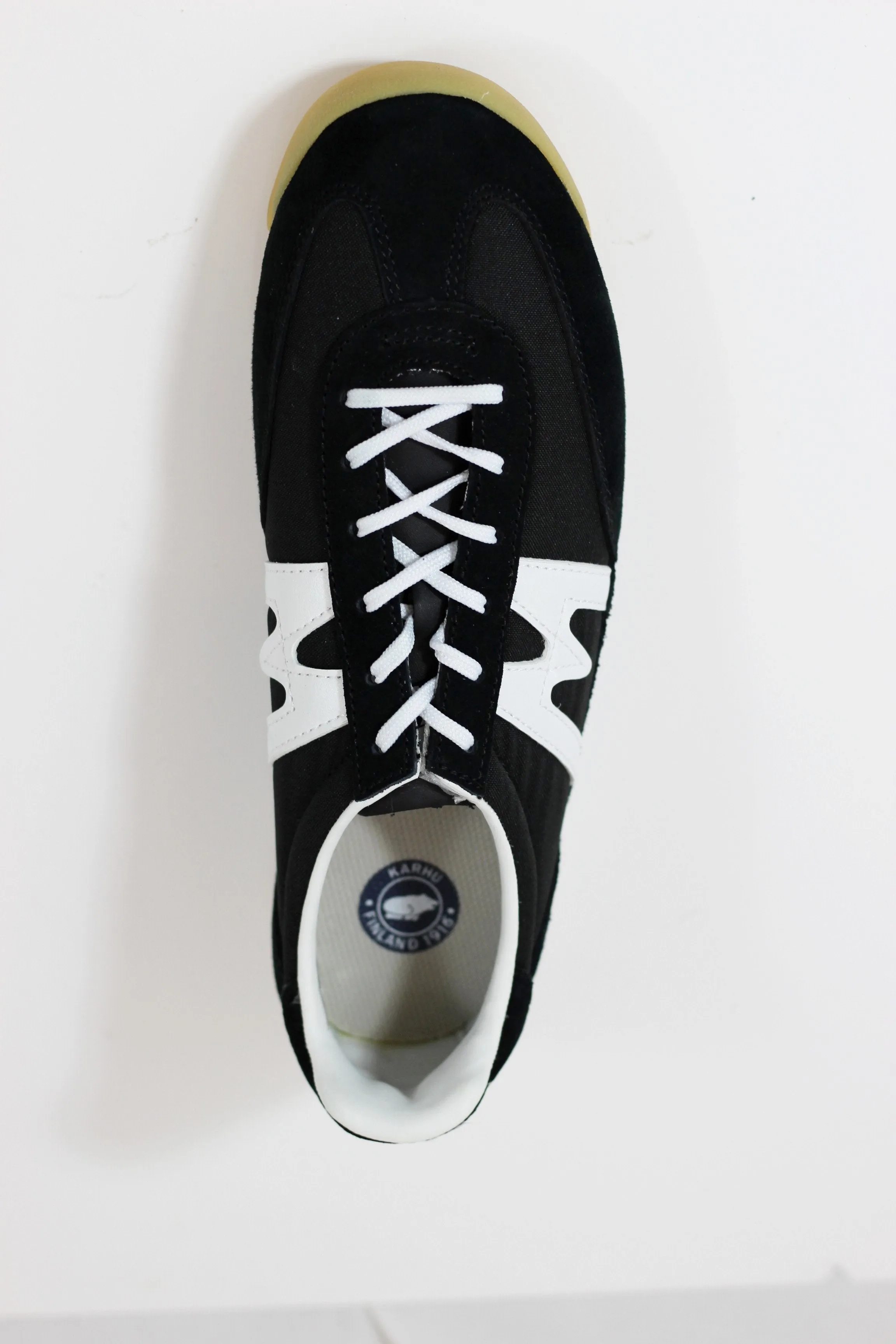 Unisex Mestari Sneaker - Black White Suede/Nylon